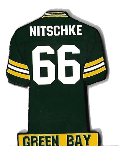 Green Bay Packers Ray Nitschke Jersey magnet Cover