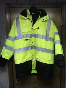 PIP 343-1756 Warnschutz isolierte Jacke & Weste mit reflektierendem Band - Bild 1 von 12