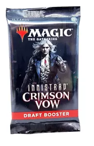 MTG Crimson Vow Draft Booster Pack Brand NEW - Picture 1 of 2
