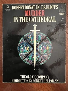 Vintage T.S.Eliot's 'Murder in the Cathedral' Audio Play 1954 Cassette Set - Picture 1 of 3