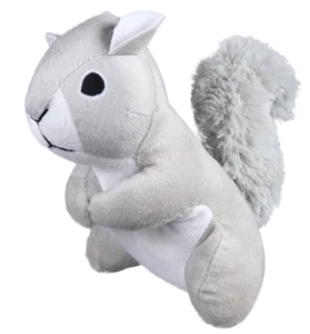 Greenbrier Kennel Club Plush Squeaky Squirrel Dog Toy ~ Gray - Picture 1 of 1