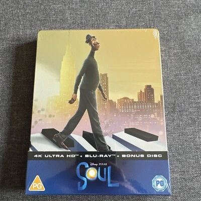 Soul NEW SEALED STEELBOOK 4K UHD BLU RAY - Image 1 of 4