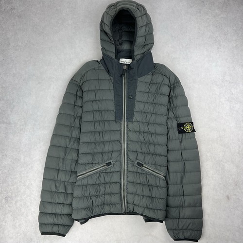 Stone Island Loom Down Puffer Jacket cappotto blu grande 2903