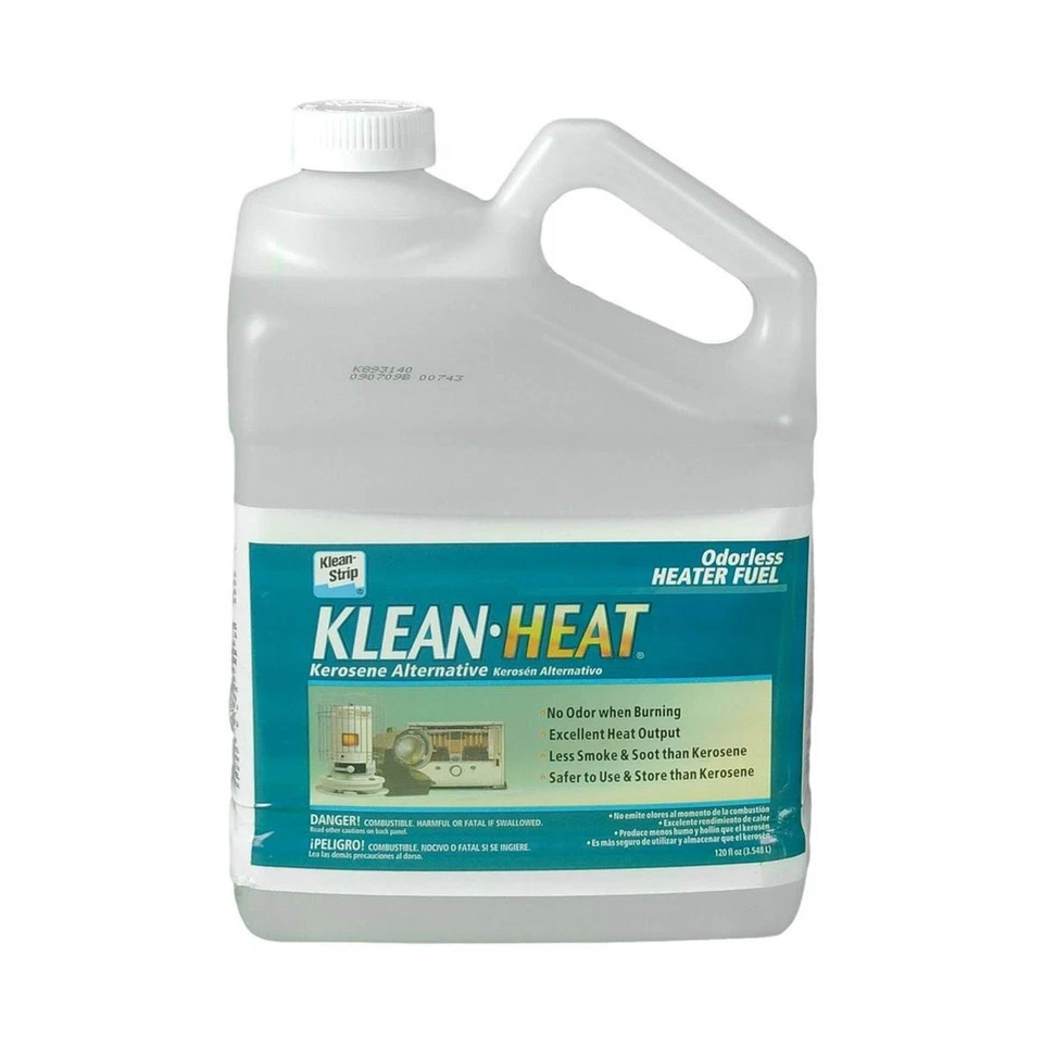 Klean-Strip Verde Inodoro Calentador Estufas Seguro Conveniente Combustible Quema Queroseno Foto 1 de 1