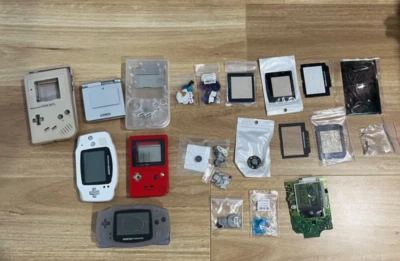 Nintendo Game Boy Advance Pocket SP Color Spare Parts Part Colour Screen Case - Image 1 of 4