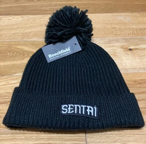 Black 'Lookout' style beanie(BNWT). - Picture 1 of 3