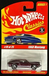 2005 Hot Wheels Classic Series 1 #19/25 1968 Mustang Spectraflame Purple - Picture 1 of 3