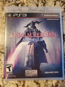 Final Fantasy XIV Online: A Realm Reborn Sony PlayStation 3 2013 PS3 mit Handbuch - Bild 1 von 7