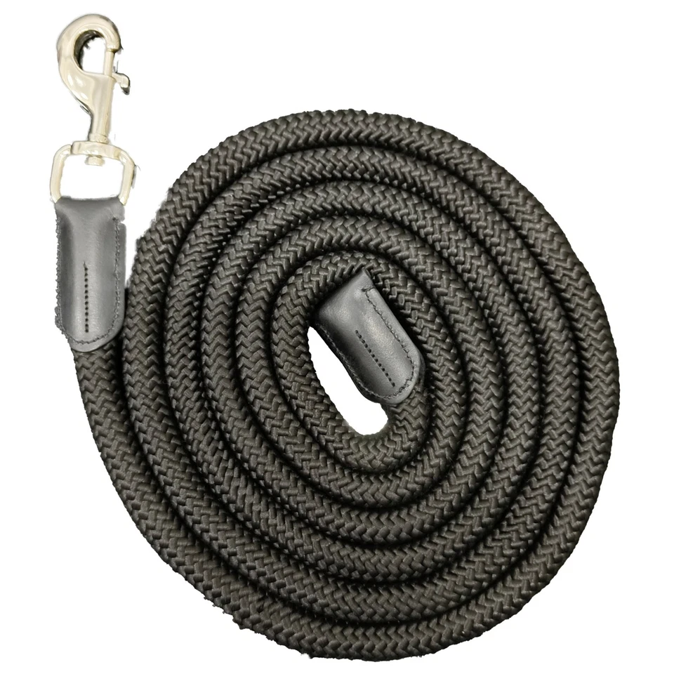 Cuerda de plomo de caballo de nailon de 9 pies - 3/4" de grosor fuerte con Bull Snap envío gratuito Foto 1 de 1