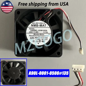 A90l-0001-0506#135 2406KL-05W-B59 For Fanuc Servo Amplifier Fan Shipped from USA - Picture 1 of 8