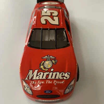 Rare 1999 Hot Wheels Bobby Hamilton, Marines #25 Racing Car, Busch Series - Image 1 of 4