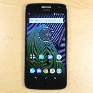 Motorola Moto G5 Plus XT1687 Black Smartphone For Parts #204 - Picture 1 of 3