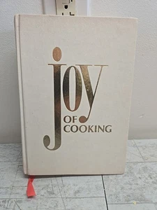 Leather The Joy Of Cooking Vintage Cookbook 1984 Edition Irma Rombauer Hardcover - Picture 1 of 4