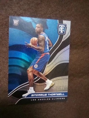 2017-18 Panini Totally Certified Rookies Blue #147 Sindarius Thornwell /99 (MB) - Image 1 of 3