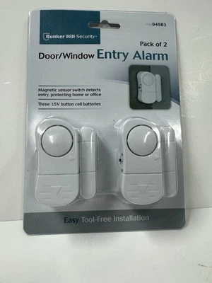 Bunker Hill Security Door/Window Entry Alarm Pack of 2, Item 94983 - Image 1 of 2