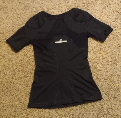 Nwt Adidas Stella McCartney Black Short Sleeve Tee Shirt Top S Small - Image 1 of 3