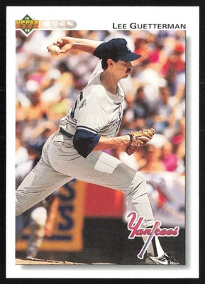 1992 Upper Deck Lee Guetterman New York Yankees #610 - Image 1 of 2