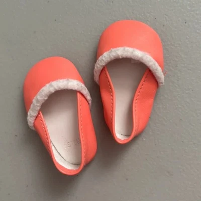 KIT American Girl Zapatillas Naranja Solo Yo Cachorro Estampado Pijama Foto 1 de 2