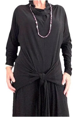 Mono negro de cuatro mangas Norma Kamali talla M Foto 1 de 4