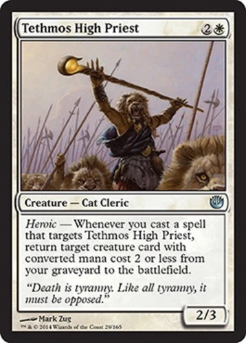 Tethmos High Priest - Journey into Nyx #29/165 MTG Magic The Gathering - Image 1 of 1