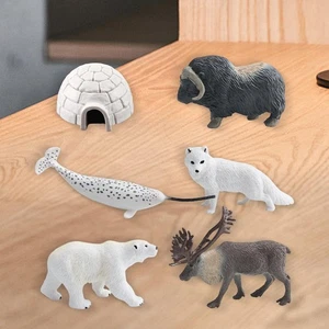 6 Pieces Simulation Animal Model Toy Educational Toy Learning Props Playset for - Picture 1 of 7