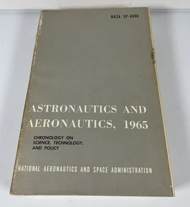 NASA Aeronautics and Astronautics 1965 Eugene Emme NASA SP-4006 - Bild 1 von 4
