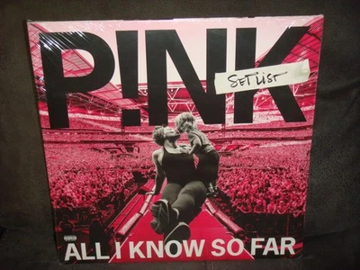 P!NK - ALL I KNOW SO FAR SETLIST - PINK - DOUBLE VINYL LP RECORD ALBUM-SEALED - Image 1 of 4