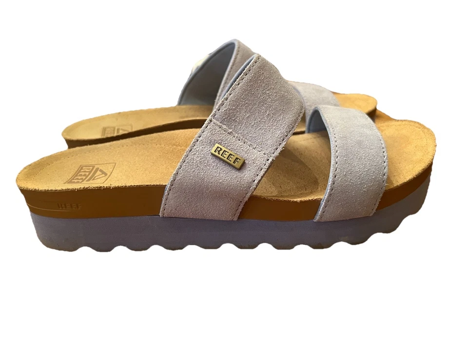 Reef Cushion Vista Hi Hydrangea Suede Blue Women’s Size 9.5 US - Image 1 of 4