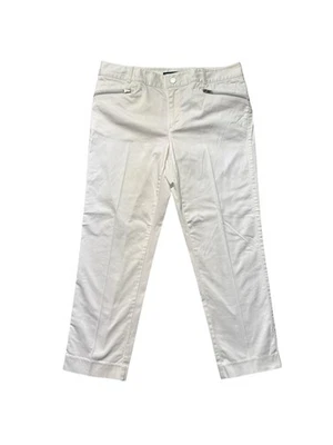 Pantalones cortos Ralph Lauren de golf para mujer talla 10 blancos de algodón elástico informales Foto 1 de 4