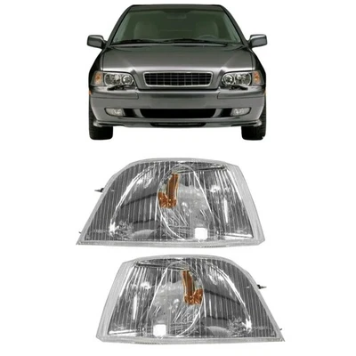 适用于 2001 - 2004 年沃尔沃 S40/V40 停车信号对司机和乘客侧铬合金 — 第 1/4 张图片