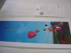 Craig Kodera THE GREAT GREENWICH BALLOON RACE Hand Signed Numbered Limited Print - Bild 1 von 6