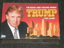 NEW! Donald Trump The Game Parker Brothers 2004 NIB! - RARE-SEALED
