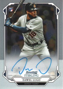 2019 Bowman Sterling Baseball Rookie AUTO #BSRA-DL Dawel Lugo