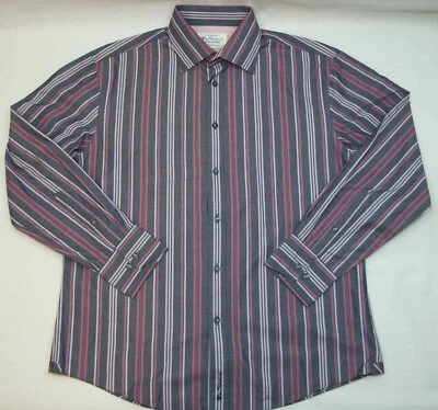 CAMISA BEN SHERMAN PARA HOMBRE MANGA LARGA TALLA L COMO NUEVA...s - Imagen 1 de 4