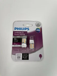 Philips 20 Watt Equivalent 2-Pack LED T4 G8 Bi-Pin Base Landscape & Accent Bulb - Picture 1 of 2