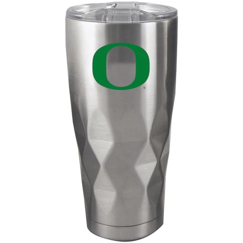 Oregon Ducks 22oz. Diamond Bottom Stainless Steel Tumbler Cover