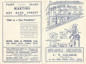 1943 Theatre Royal Bath Programme Susannah And The Elders - Picture 1 of 2