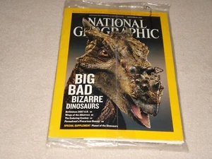 BIZARRE DINOSAURS December 2007 NATIONAL GEOGRAPHIC MAGAZINE * PARTIALLY SEALED - Imagen 1 de 3