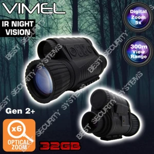 Night Vision Camera Monocular Digital 32GB Binoculars Security Recorder Optical - Picture 1 of 4