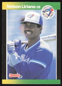 1989 Donruss Baseball's Best Nelson Liriano #160 Toronto Blue Jays - Picture 1 of 2