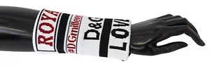 Dolce & Gabbana Multicolored Virgin Wool Wrist Men's Wrap Authentic - Picture 1 of 5