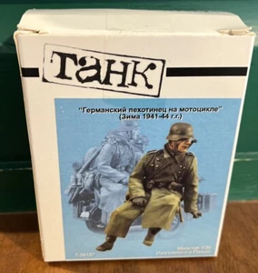 TAHK Models 1/35 German Infrantryman on Motorcycle (Winter 1941-44) 35137 NEU - Bild 1 von 4