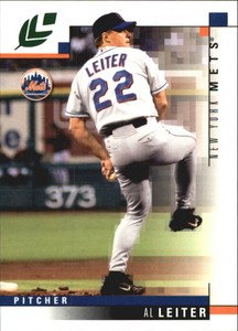 2003 (METS) Leaf Green #203 Al Leiter /25