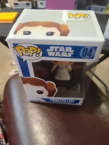 Star Wars Funko Pop #04 Princess Leia, Blue Box - Picture 1 of 7