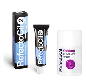 Refectocil Eyebrow Tint Blue Black or + Oxidant Cream Developer Eyelash Dye KIT - Picture 1 of 11