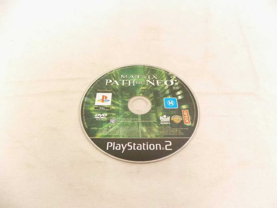 Like New Playstation 2 Ps2 The Matrix Path of Neo Disc Only - PAL - Image 1 of 1