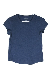 American Eagle Unisex Kids' Short Sleeve T-Shirt Top Crew Neck Size M Blue - Picture 1 of 6