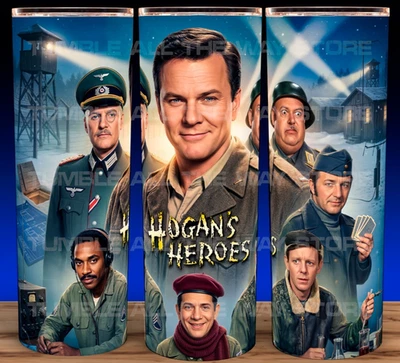 Taza vaso Hogans Heroes años 60 militar programa de televisión 20 oz Foto 1 de 3