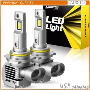 AUXITO 9012 HIR2 LED Headlight Kit Bulb High/Low Beam White 80000LM Super Bright - Picture 1 of 12