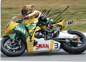 Motor Bike Rider BSB Stuart Easton Hand Signed Photo Autograph 7x5" AC - Picture 1 of 1